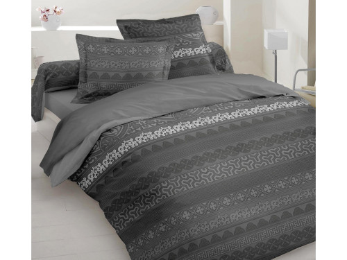 Set de lenjerie de pat Fusion Ethnic (Gri) Top Shop