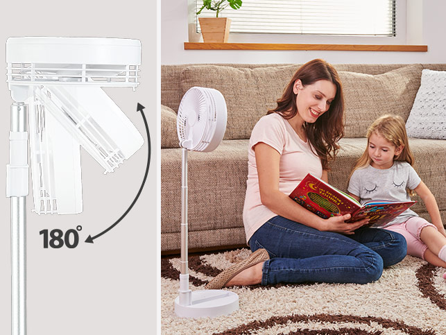 Ventilator portabil fara fir Rovus